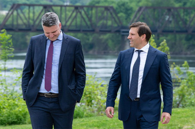 Ben Gideon and Taylor Asen