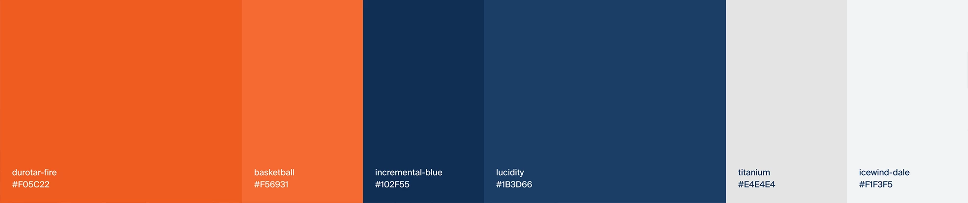 The Mellino Law Firm website color palette